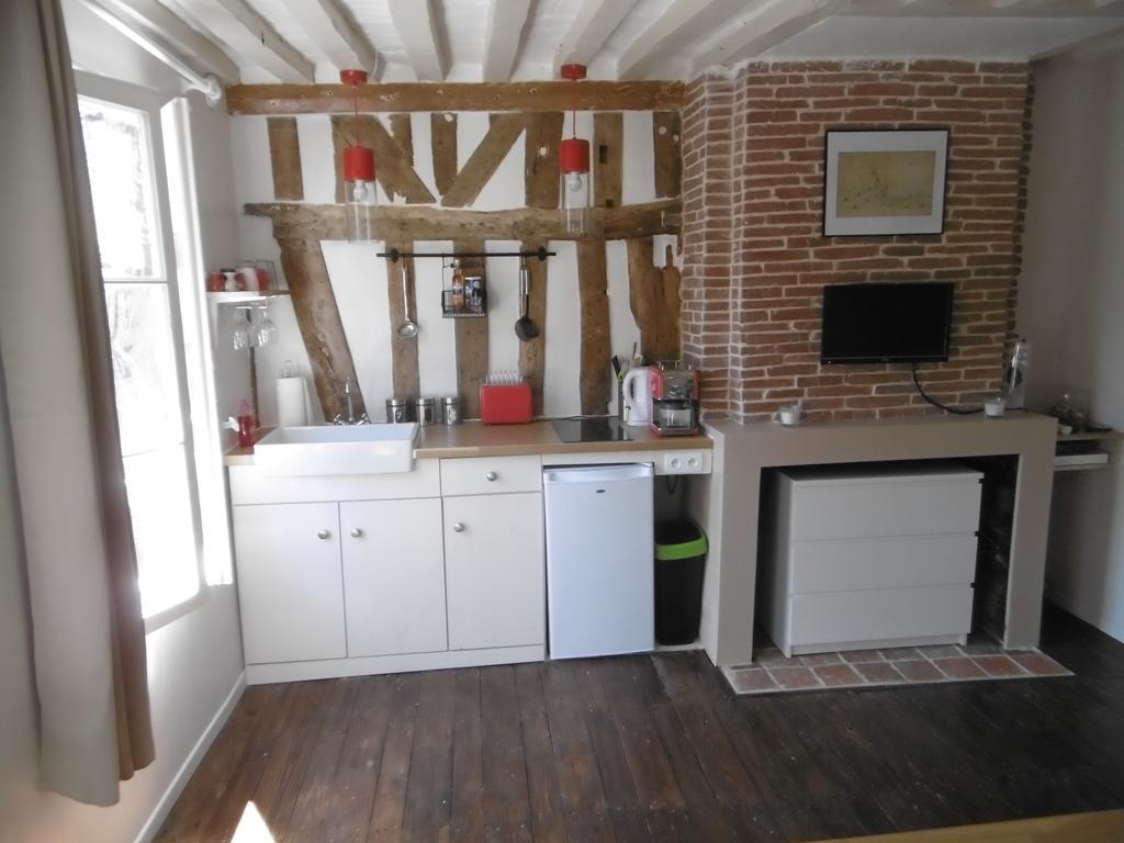 Le Clocher Sainte Catherine Appartement Honfleur Kamer foto